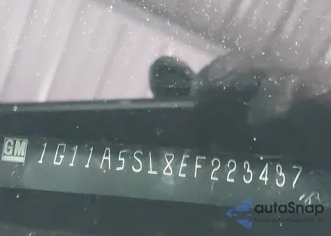 2014 Chevrolet Malibu 1Fl из США, поврежденный, VIN 1G11A5SL8EF223437